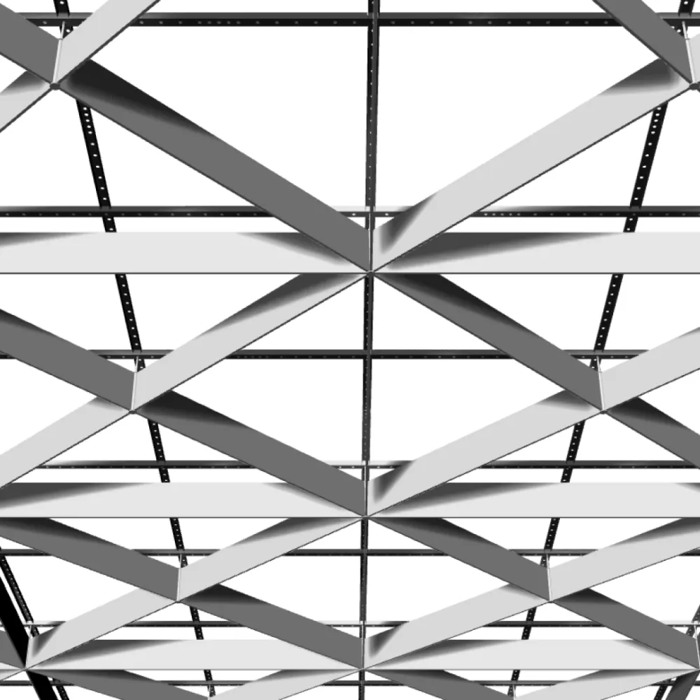 Midi Series – Design 3 Decorative Finish Suspended Ceiling System