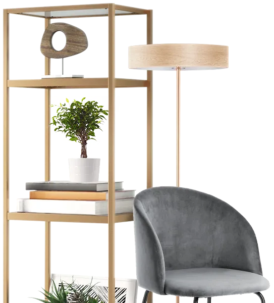 New design solutions in the interior