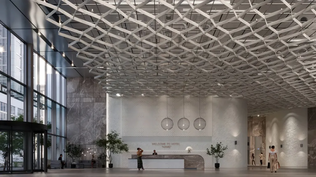Innovative ceiling systems for modern architecture