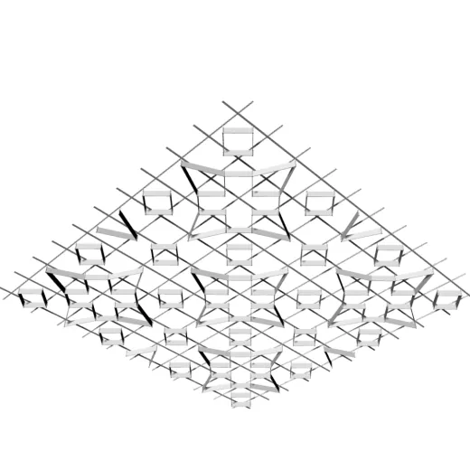 Mini Series – Design 30 Anodized Suspended Ceiling System